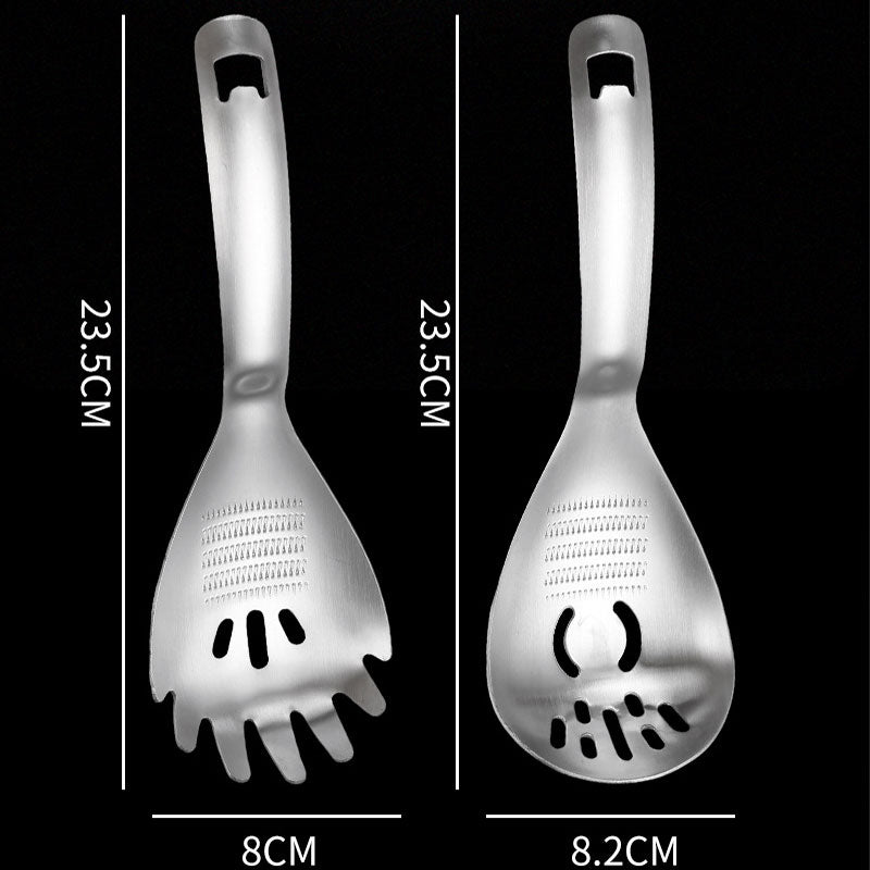 Multipurpose 304 Stainless Steel Kitchen Spoon