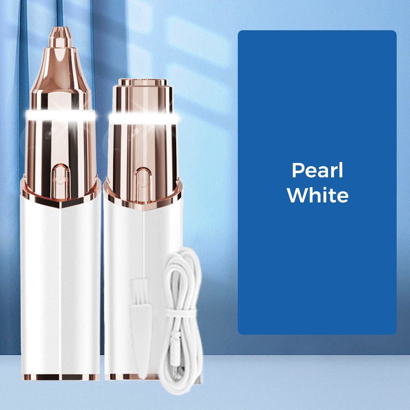 🔥Limited-time offer-2 In 1 Facial Hair Remover & Eyebrow Trimmer