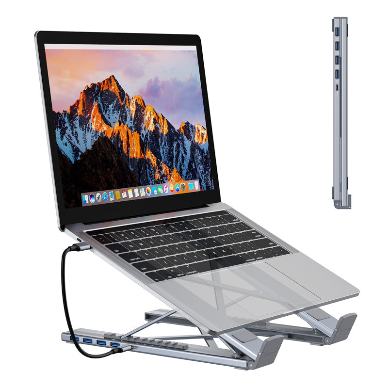 š„Limited-time offer-USB-C Docking Station Laptop Stand with 4K HDMI