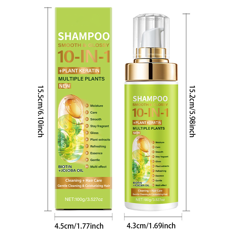 🔥Limited-time offer-10-in-1 Plant-Based Essence Shampoo