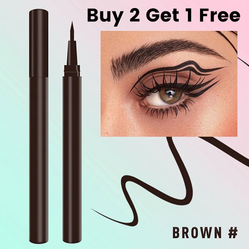 🏆 Last Day Special Price $14.8 🔥Buy 1 Get 1 Free🎁Waterproof Liquid Eyeliner Pen
