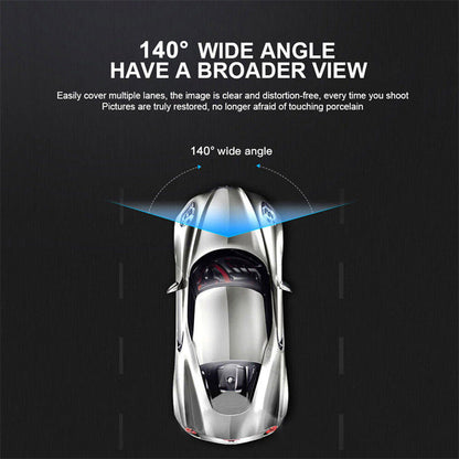 🚗🎥 50% OFF! Dash Cam 3 Cameras 1080P HD – Front + Interior + Rear with Reverse 🔥
