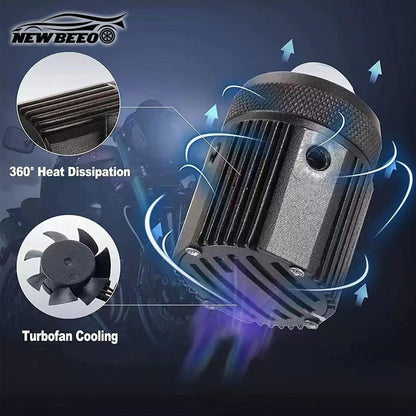 🔥Hot Sale Deals-Motorcycle LED Powerful Headlight