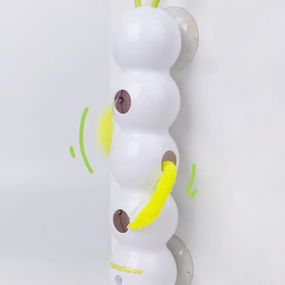 New💥2025 Hot Sale!🐛Interactive Electric Caterpillar Cat Toy
