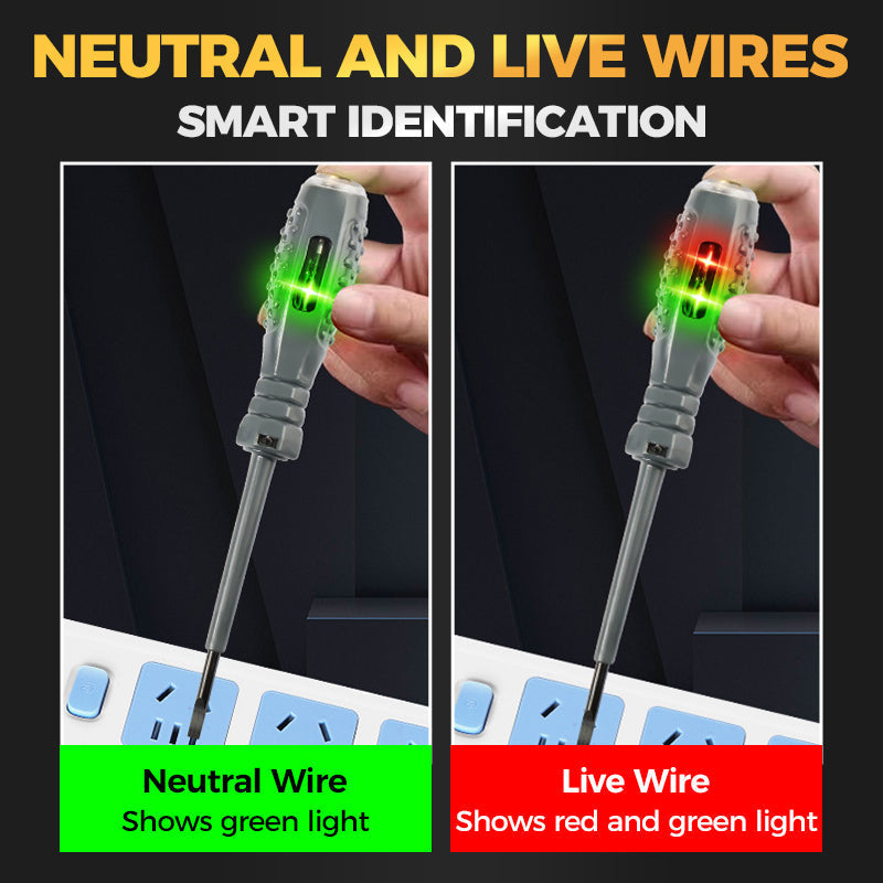 💥Hot Sale-50%OFF💥2-in-1  High Torque Strong Magnetic Screwdriver Electricity Detector