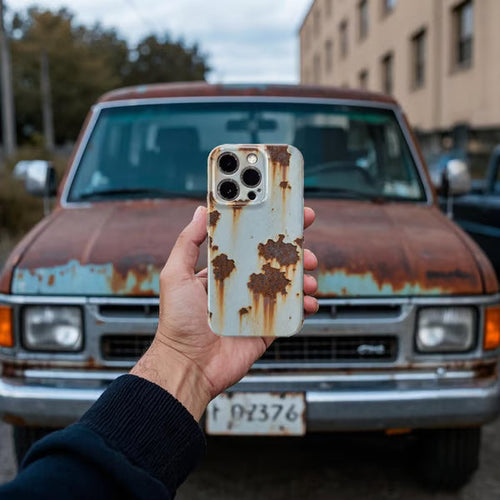 🔥Super prank prop--rusty cell phone case