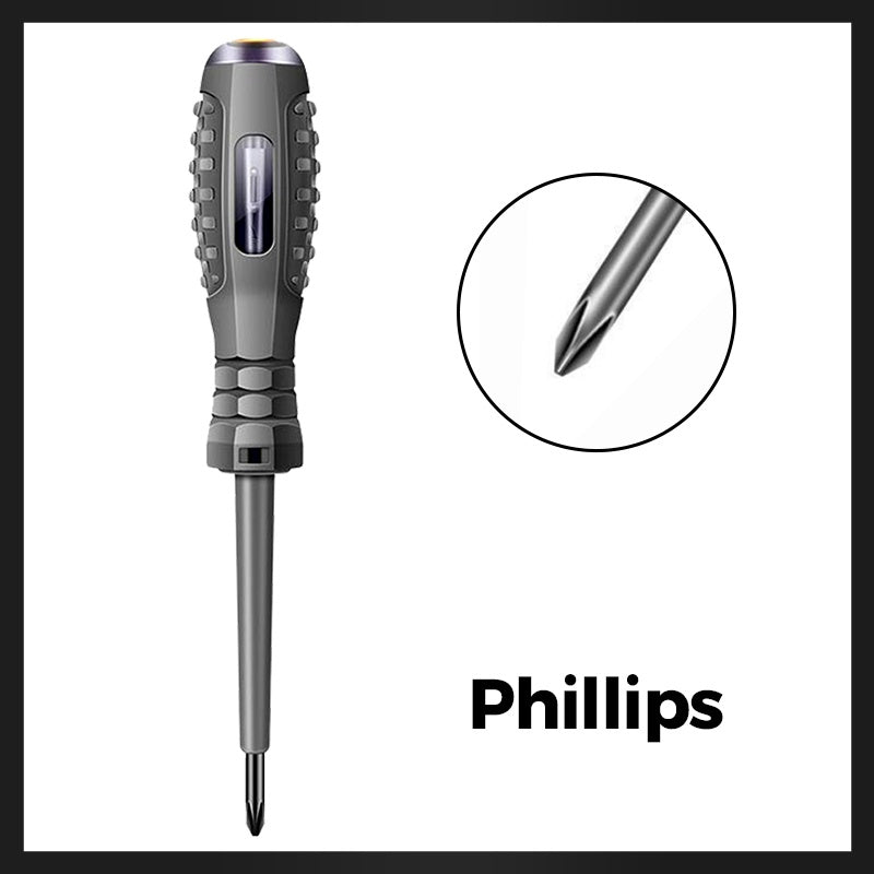 💥Hot Sale-50%OFF💥2-in-1  High Torque Strong Magnetic Screwdriver Electricity Detector