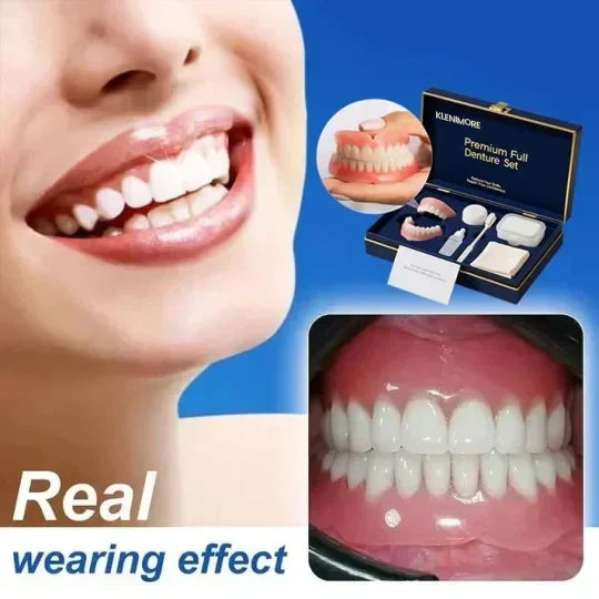 Custom-Fit Smile Support Kit — Strong Suction Feel & Natural-Looking Fit