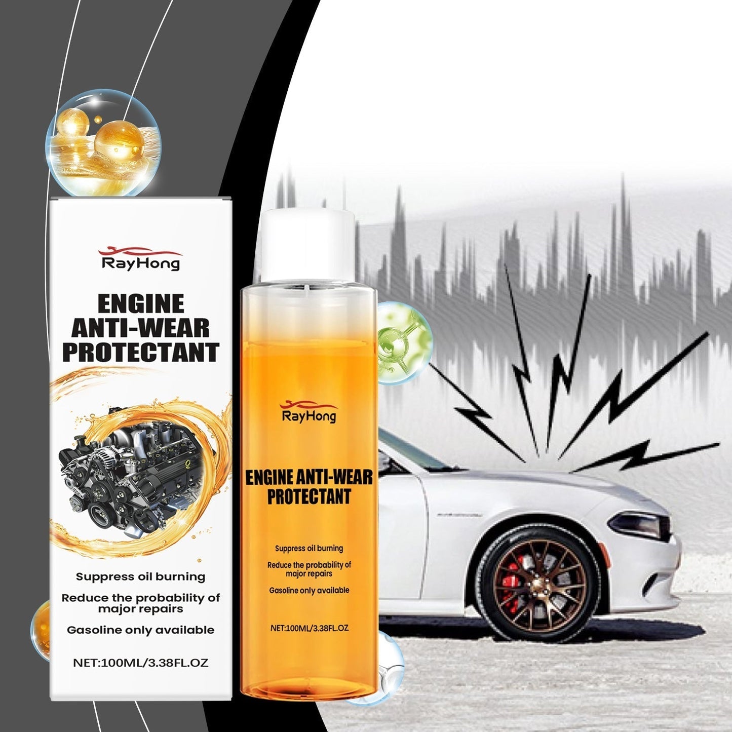 ✨HOT SALE 50%OFF🚗 high-efficiency engine anti-wear protective agent