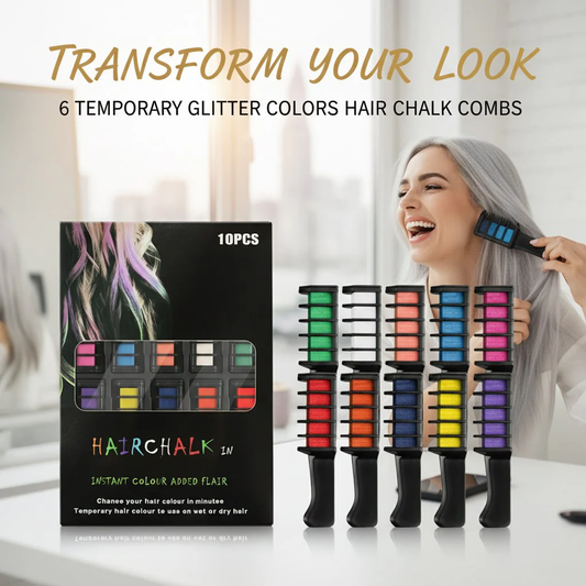 🎅Christmas Pre-sale-50% OFF✨Temporary Hair Dye Chalk Comb- Cruelty Free