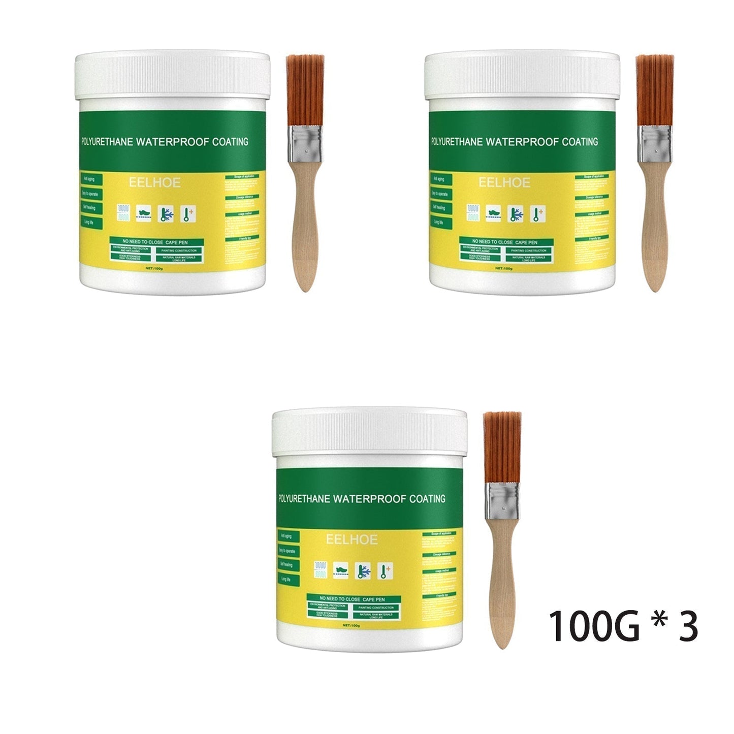 🔥Limited-time offer-【💥Buy 2 Get 1 Free】Multifunctional Transparent Waterproof Coating