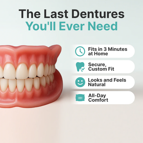 Custom-Fit Smile Support Kit — Strong Suction Feel & Natural-Looking Fit
