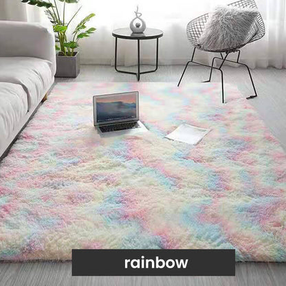 ⏳Time-Limited Special⏰Gradient Color Plush Floor Mat