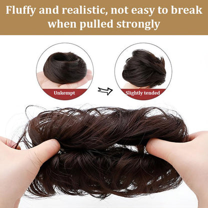 🔥🖤🔥Upgraded Voluminous & Realistic Maruko Hair Ring