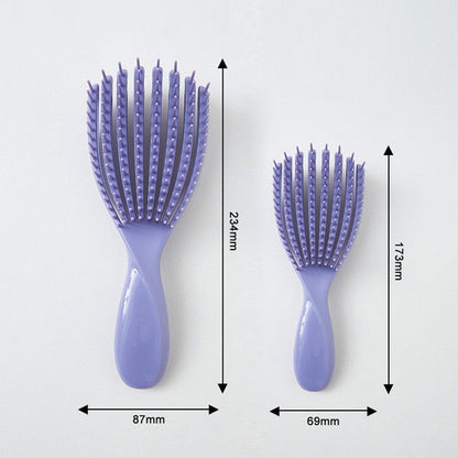 Hollow Out Smooth Hair Fluffy Comb