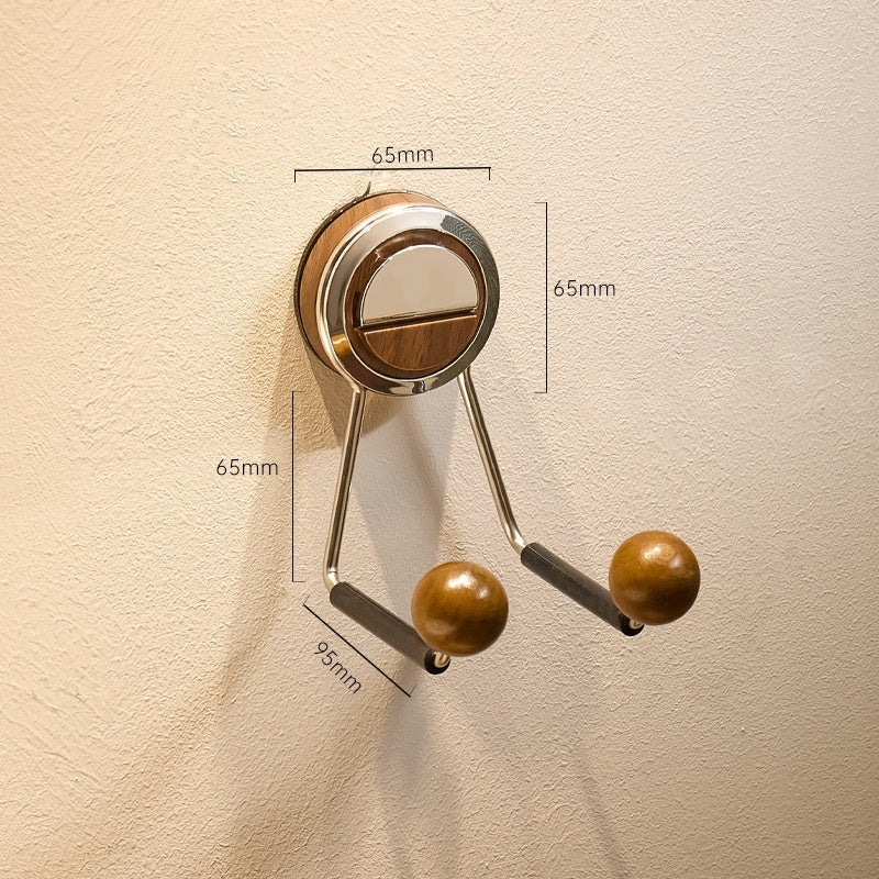 Punch-Free Suction Cup Hair Dryer Holder