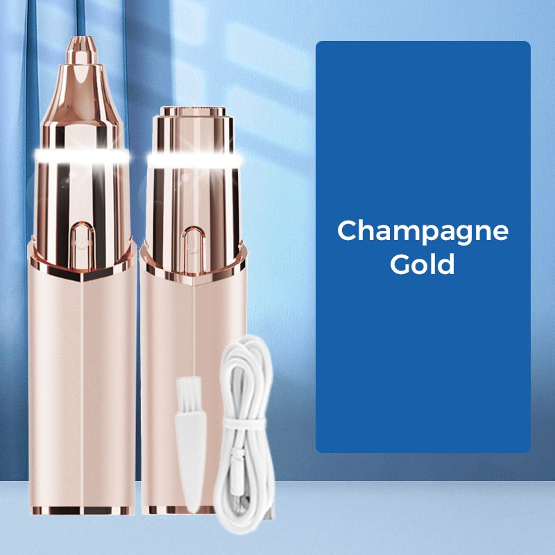 🔥Limited-time offer-2 In 1 Facial Hair Remover & Eyebrow Trimmer