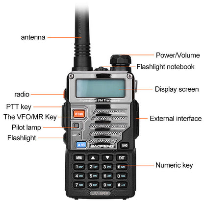 🔥Hot Sale-50% Off🔥Portable Two-Way Radio Walkie Talkies with Keypad—✈️Free Shipping 📦