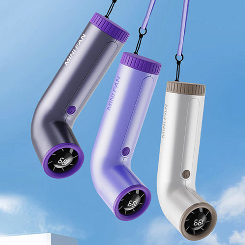 Portable Adjustable Curved Shaped Handheld Fan