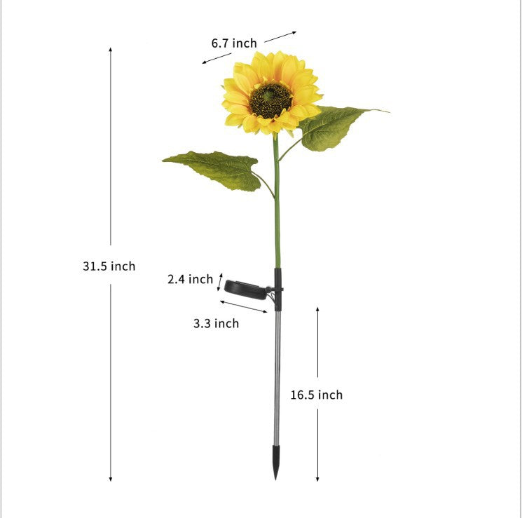 🌻 50% OFF NOW! ☀️ Sunflower Solar Lights – Waterproof Garden Decor & Forever Glow 💡