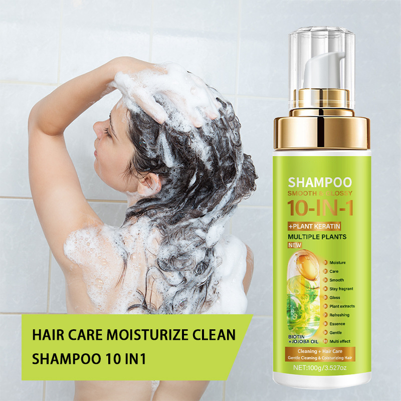 🔥Limited-time offer-10-in-1 Plant-Based Essence Shampoo