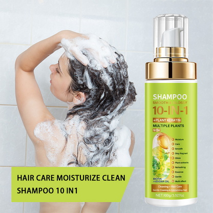 🔥Limited-time offer-10-in-1 Plant-Based Essence Shampoo