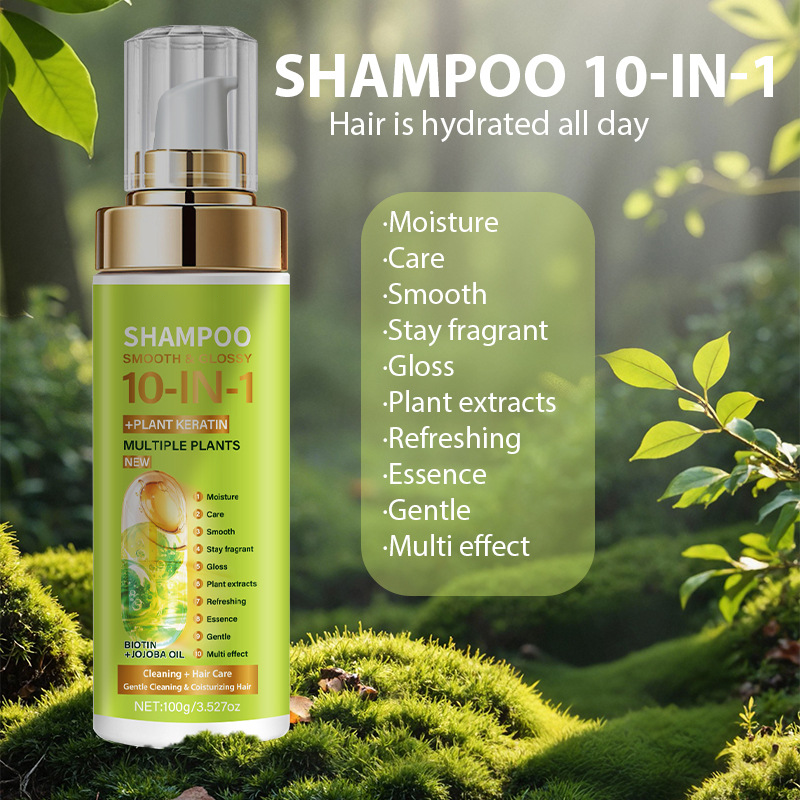 🔥Limited-time offer-10-in-1 Plant-Based Essence Shampoo