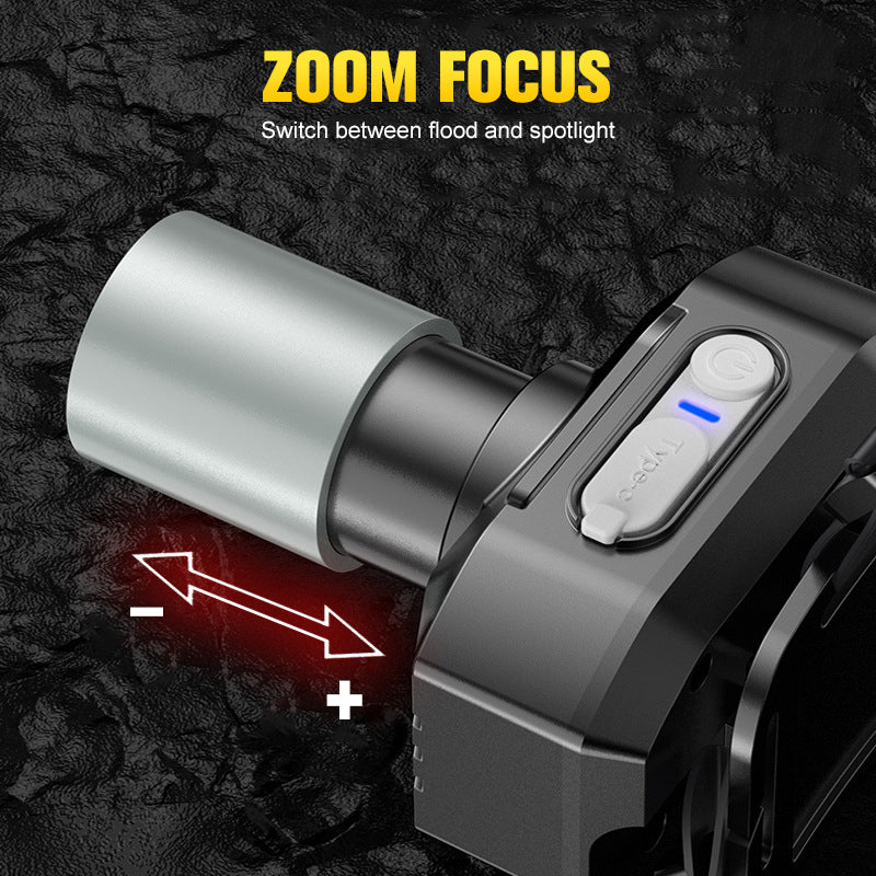 🔥Hot Sale 50% OFF🔥Bright Outdoor Rechargeable LED Headlamp