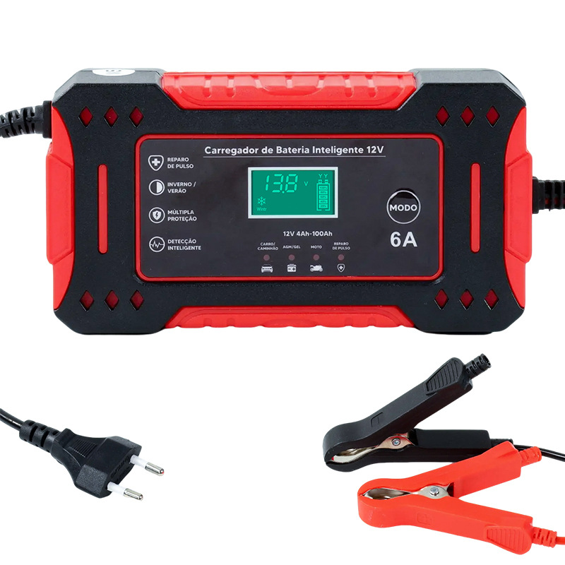 🔥HOT SALE 50% OFF🔥🛵🔋Smart Battery Charger for Car & Motorcycle