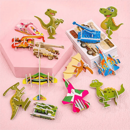2025 Educational 3D Cartoon Puzzle