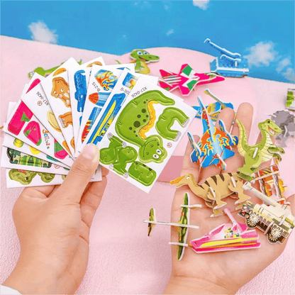 2025 Educational 3D Cartoon Puzzle