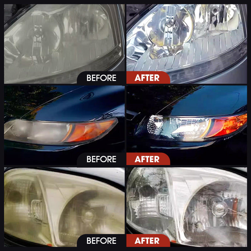 🔥Limited-time offer-180ml Professional Car Headlight Restorer with Sponge（50% OFF）