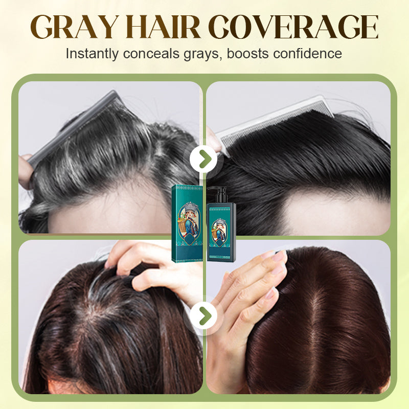 Flash Sale: 50% Off⚡207ml Plant Extract Hair Dye for Gray Hair