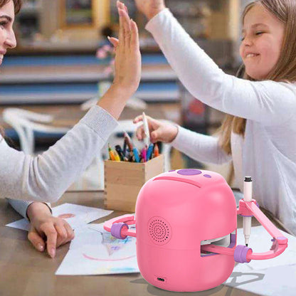 Interactive Drawing Robot for Kids with 100 Cards
