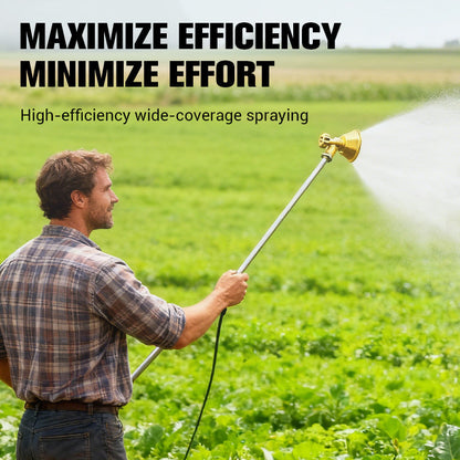 🔥⏳Hot Sale Deals🚨 Adjustable Brass Nozzle Spray for Agricultural Sprayer