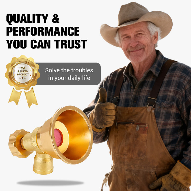🔥⏳Hot Sale Deals🚨 Adjustable Brass Nozzle Spray for Agricultural Sprayer