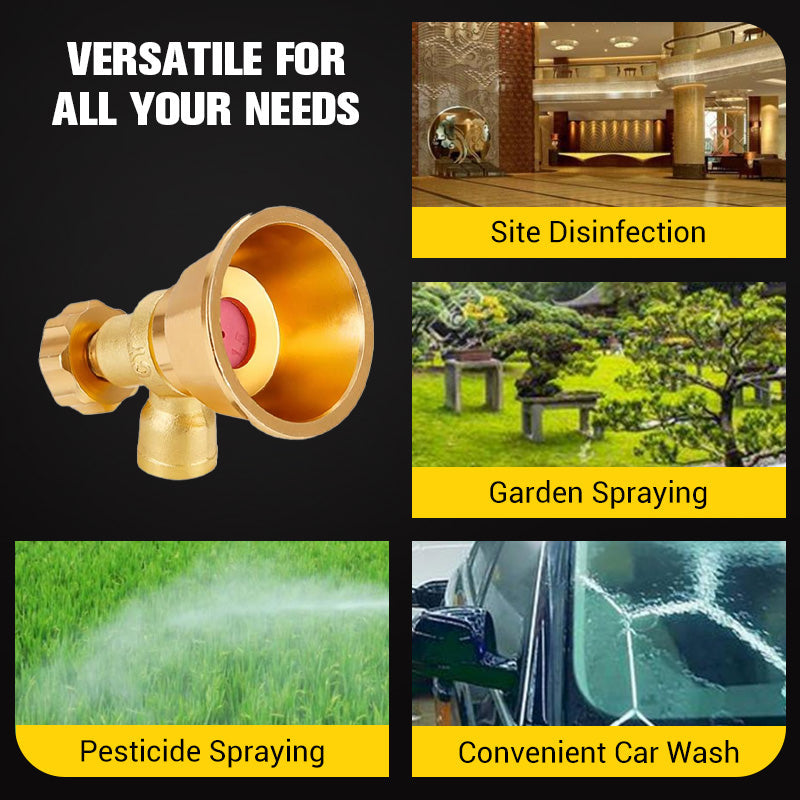 🔥⏳Hot Sale Deals🚨 Adjustable Brass Nozzle Spray for Agricultural Sprayer