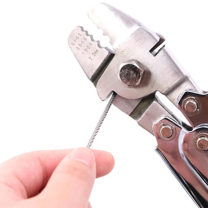 🔥Hot Sale Deals-Stainless Steel Fishing Crimp Pliers Kit