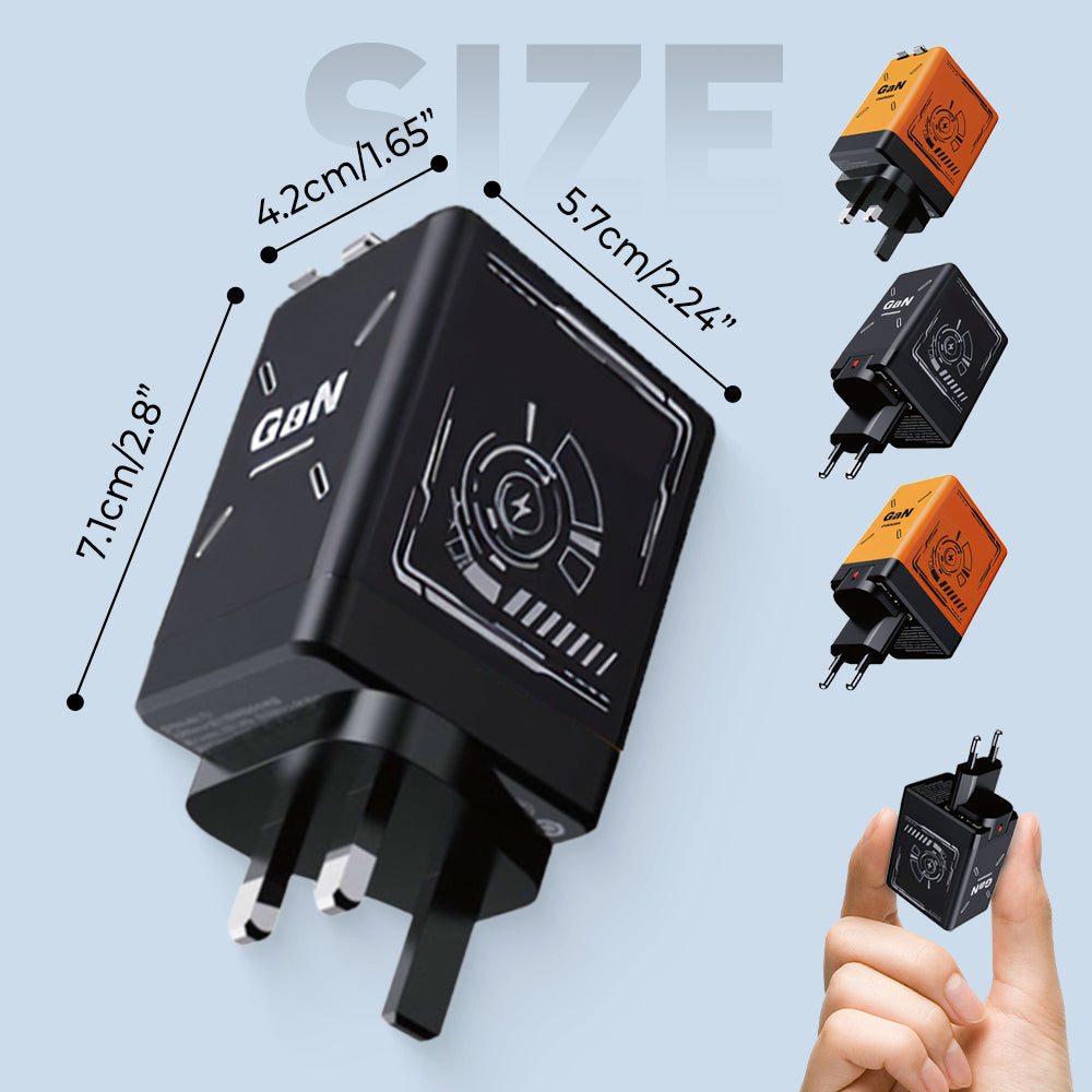 🔥Hot Sale Deals-Retractable Wall Charger with Dual Cables