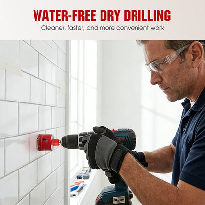 🔥Hot Sale Deals-Professional Dry Drilling Hole Saw Kit (6-35mm)
