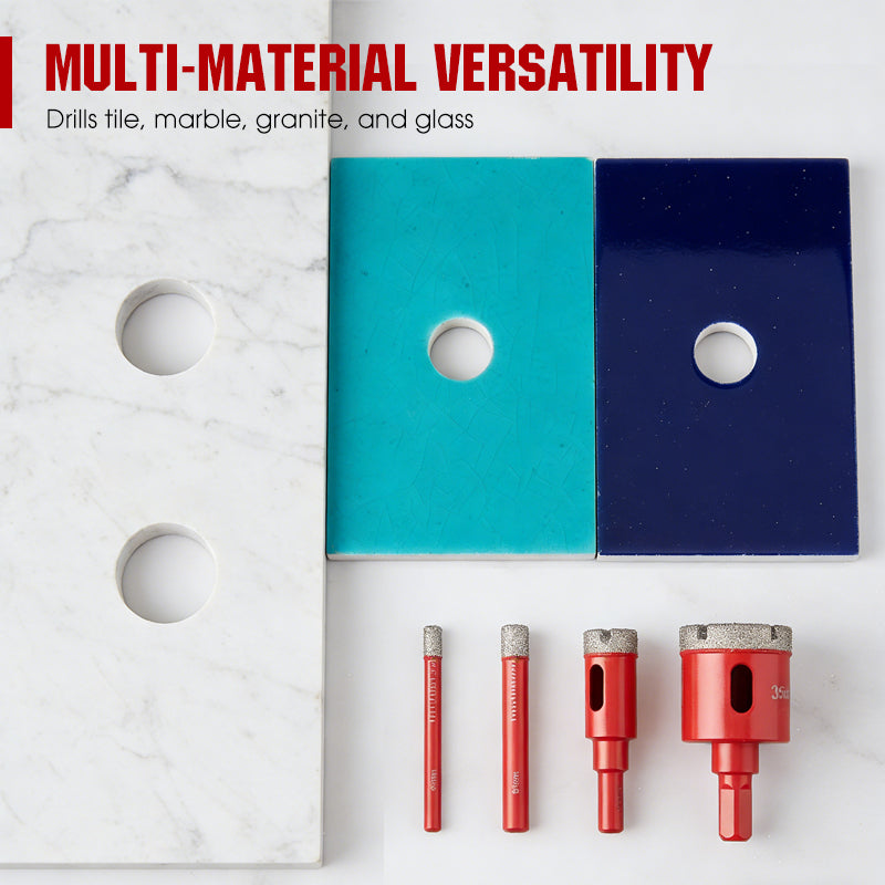 🔥Hot Sale Deals-Professional Dry Drilling Hole Saw Kit (6-35mm)
