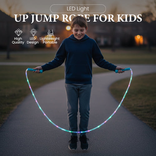 🔥Limited-time offer-LED Light-Up Jump Rope for Kids