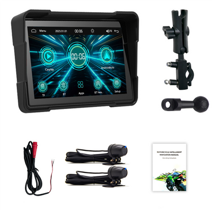 🔥Limited-time offer-Waterproof Motorcycle Front & Rear Dash Cam