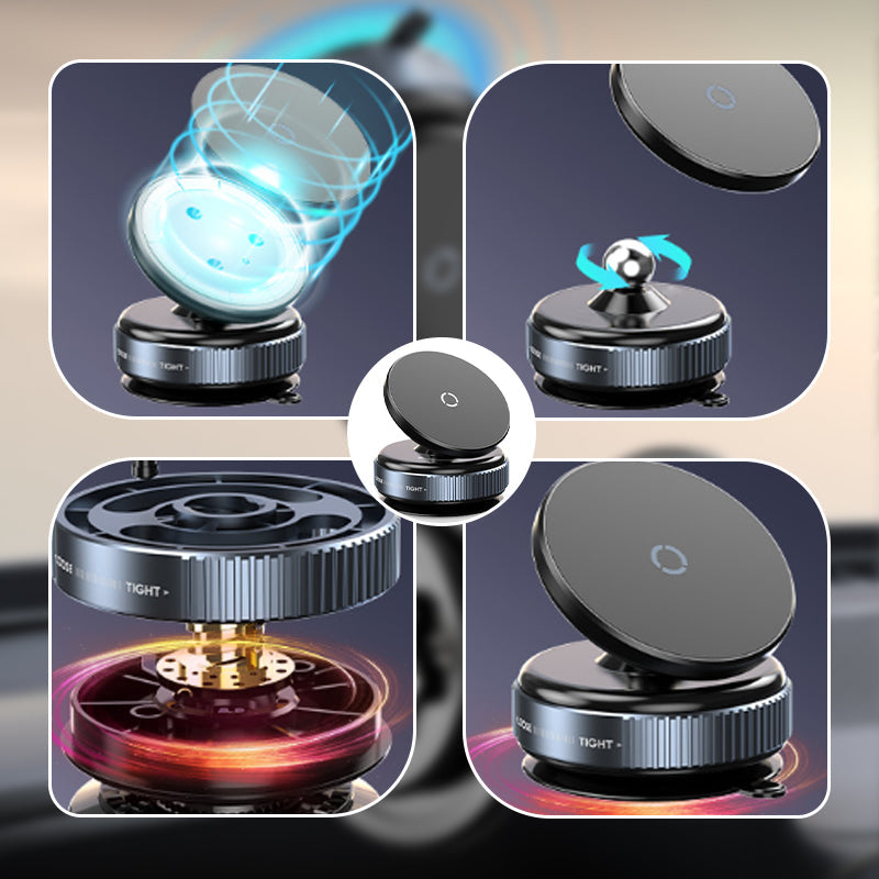 🔥Hot Sale Deals-360° Rotating Vacuum Suction Phone Holder