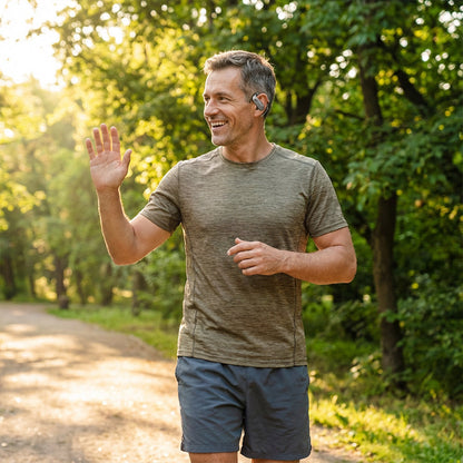 🔥Limited-time offer-Comfort-Fit Wireless Bone Conduction Earbuds