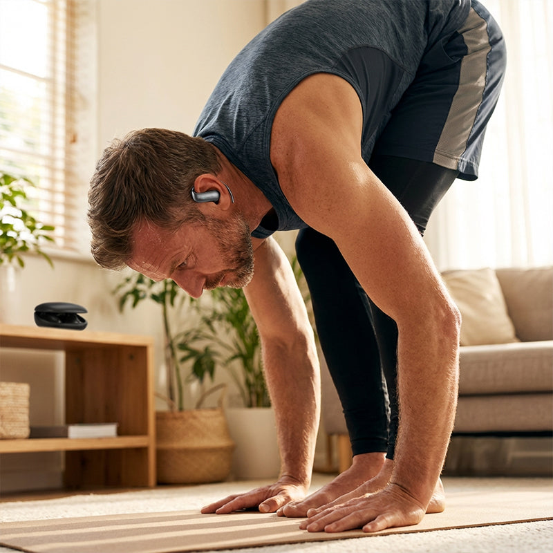 🔥Limited-time offer-Comfort-Fit Wireless Bone Conduction Earbuds
