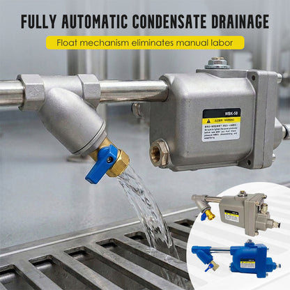 🔥Limited-time offer-Zero Air Loss Automatic Drain Valve