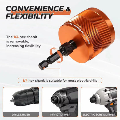 🔥Limited-time offer-Power Drill Copper Pipe Polishing Brush