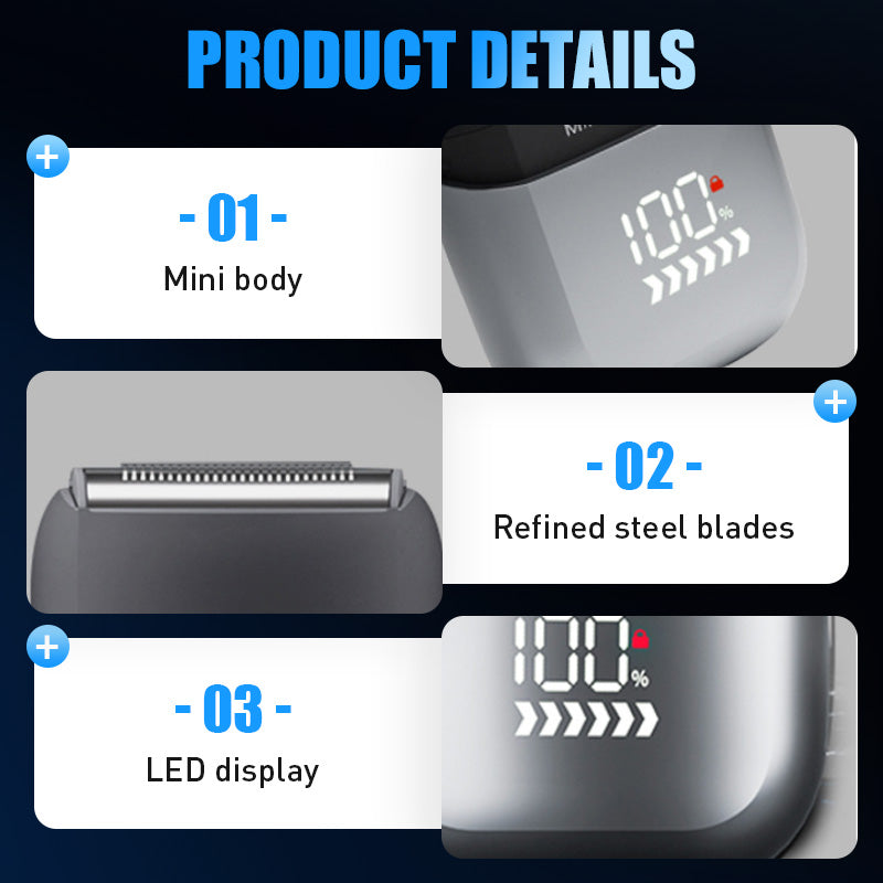 💥Hot Sale Deals-Portable Mini Electric Shaver
