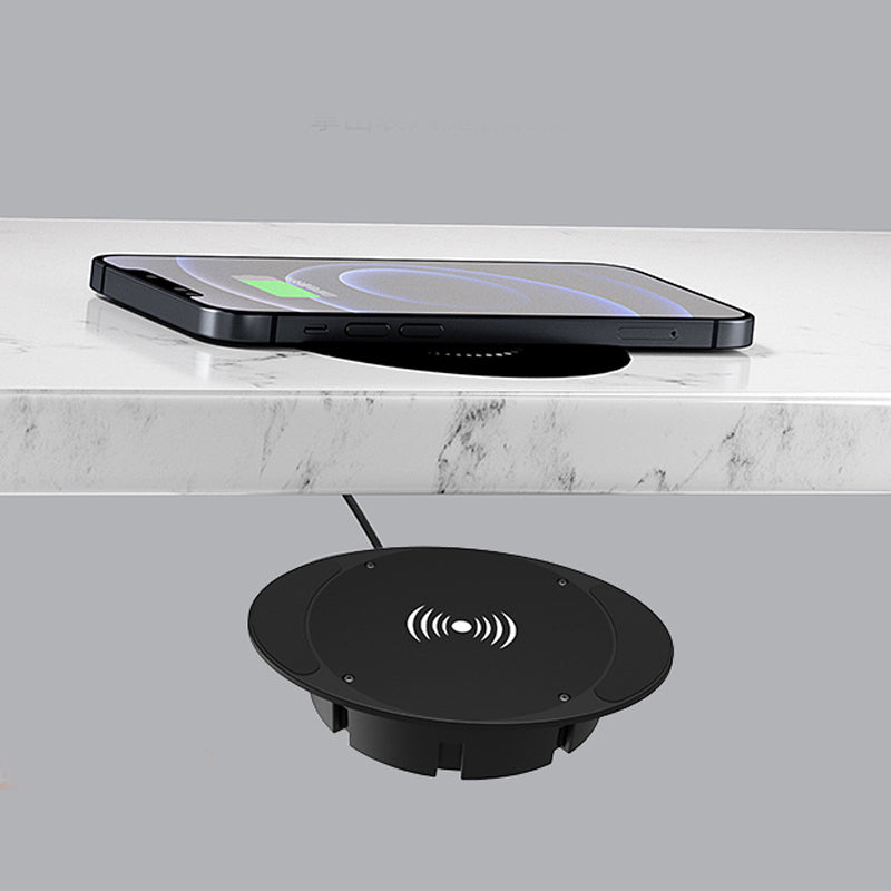 🔥Super Convenient 🔥 Under-Desk Hidden Wireless Charger